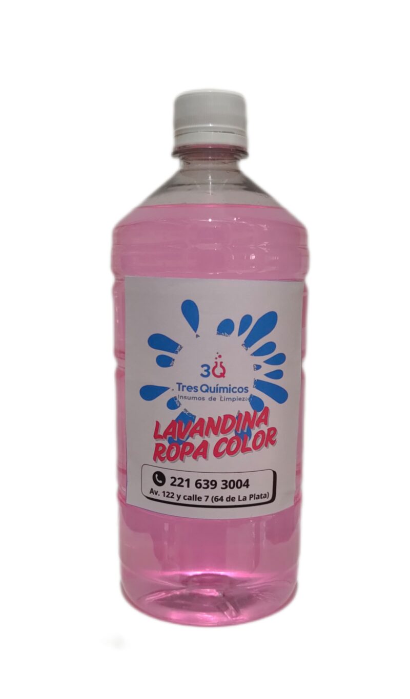Lavandina ropa color x litro